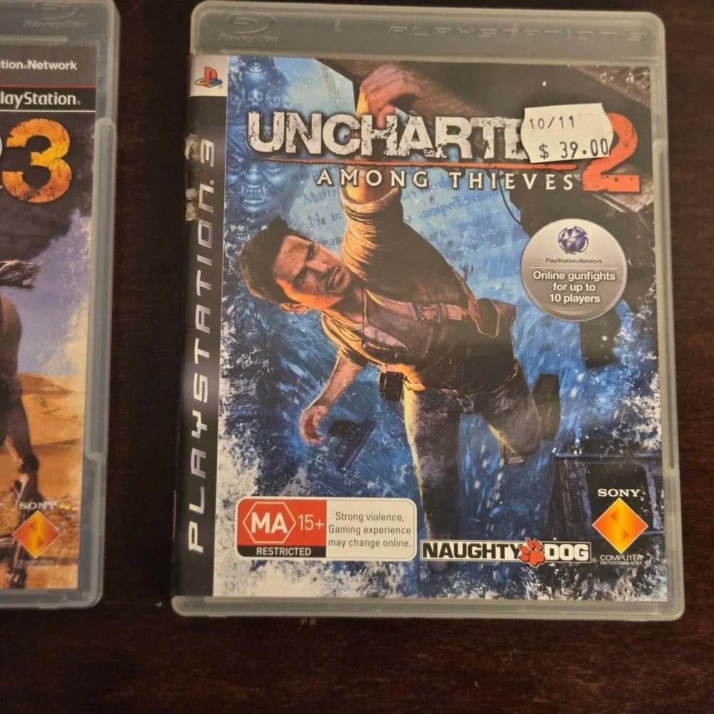 Sony Uncharted‎ 2 & 3 PS3 Games Bundle Nathan Drake Collection